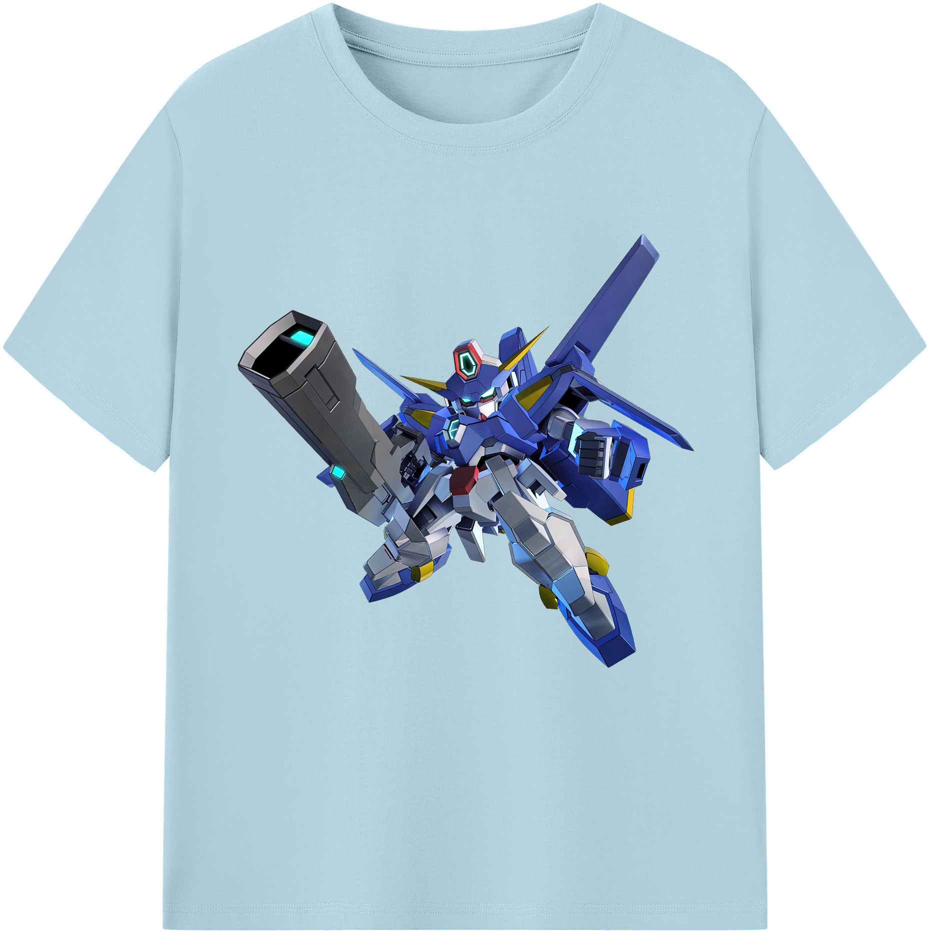 （画像用） 機動戦士ガンダム Mobile Suit Gundam 綿100％半袖Tシャツ（フロントプリント）